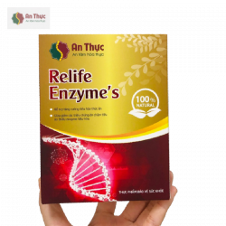 Relife Enzyme's - Sản phẩm đa Enzyme's thiên nhiên đầu tiên tại Việt Nam được Bộ Y Tế cấp phép sản xuất và lưu hành.